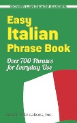 Cover-Bild zum Titel 'Easy Italian Phrase Book' von 'Dover Publications Inc'