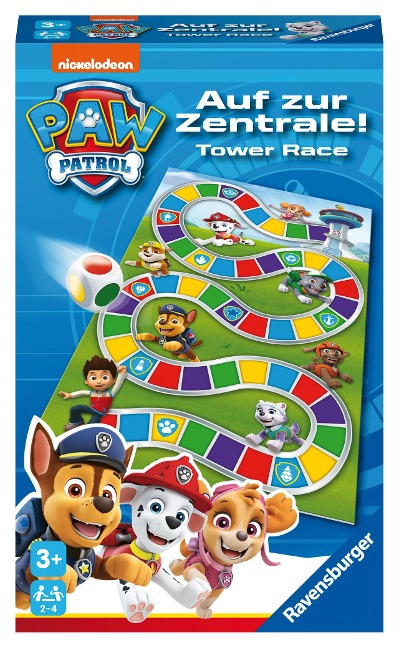 Paw Patrol: Auf zur Zentrale! - Reisespiel ab 3 Jahre - 