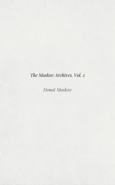 The Maskov Archives - Donat Maskov