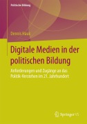 Cover-Bild zum Titel 'Digitale Medien in der politischen Bildung' von 'Dennis Hauk'