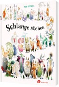 Cover-Bild zum Titel 'Schlange stehen' von 'Per Dybvig'