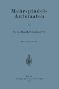 Cover-Bild zum Titel 'Mehrspindel-Automaten' von 'Hans H. Finkelnburg'