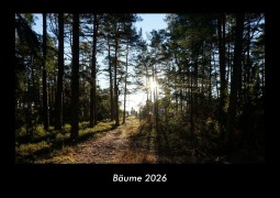 Cover-Bild zum Titel 'Bäume 2026 Fotokalender DIN A3' von 'Tobias Becker'