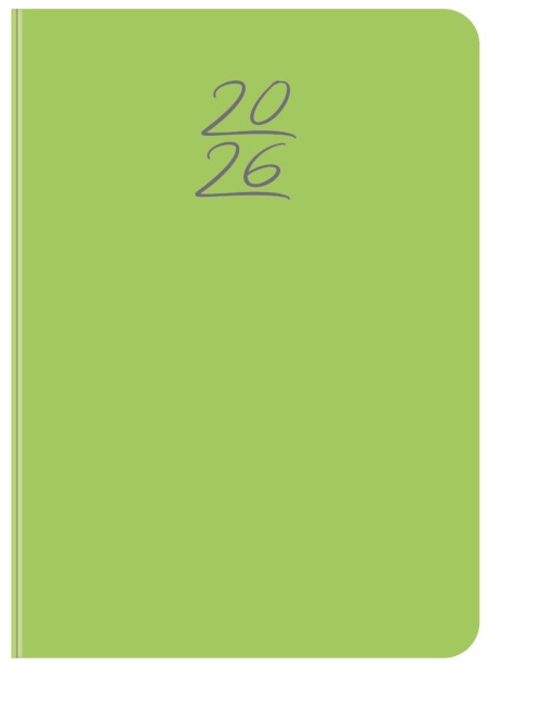 Wochentimer Colour grün 2026 - 