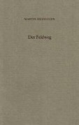 Cover-Bild zum Titel 'Der Feldweg' von 'Martin Heidegger'
