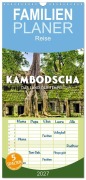 Cover-Bild zum Titel 'Familienplaner 2027 - Kambodscha - Das Land der Tempel. mit 5 Spalten (Wandkalender, 21 x 45 cm) CALVENDO' von 'Sf'