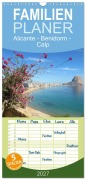 Cover-Bild zum Titel 'Familienplaner 2027 - Alicante - Benidorm - Calp mit 5 Spalten (Wandkalender, 21 x 45 cm) CALVENDO' von 'M. Gillner'