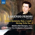 Cover-Bild zum Titel 'Piano Quintets 1 and 2/String Trio 2' von 'Matteo/Roma Tre Orchestra Ensemble Bevilacqua'