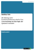 Cover-Bild zum Titel 'Die Einung unter Fundamantalismusverdacht - Eine Untersuchung zur Ideologie der Qumran-Gemeinde' von 'Matthias Flohr'
