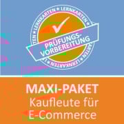 Cover-Bild zum Titel 'Maxi-Paket Lernkarten Kaufmann für E-Commerce' von 'Zoe Keßler'