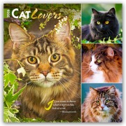 Cat Lovers - Katzenliebhaber 2026 - 16-Monatskalender - Browntrout Publishers