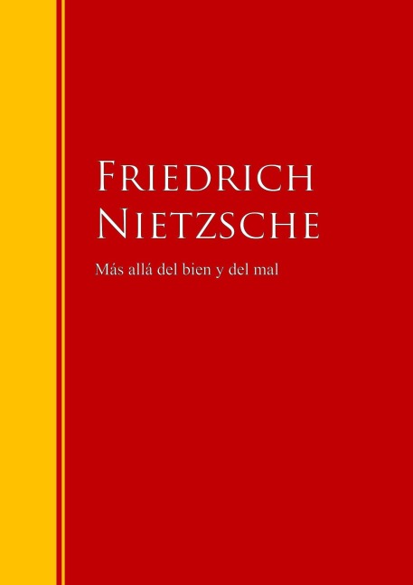 Más allá del bien y del mal - Friedrich Nietzsche
