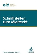 Cover-Bild zum Titel 'Schnittstellen zum Mietrecht' von ''
