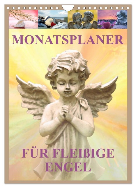 Monatsplaber für fleißige Engel (Wandkalender 2024 DIN A4 hoch), CALVENDO Monatskalender - Klattis Klattis