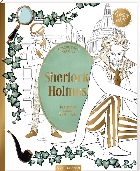 Sherlock Holmes - Das große Malbuch zum 1. Fall - 