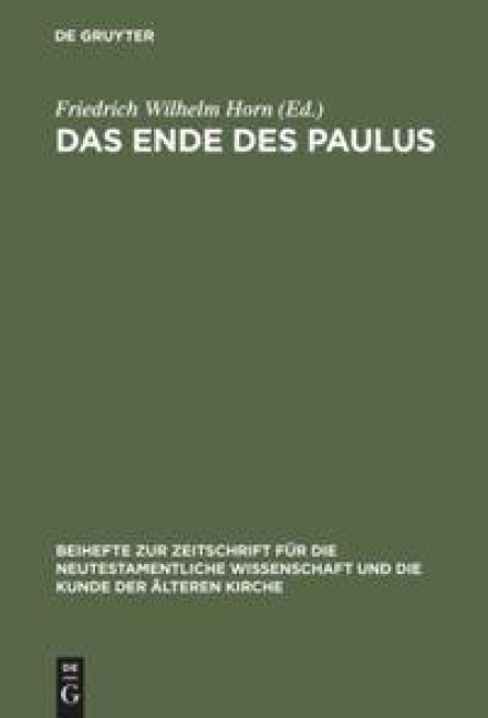 Das Ende des Paulus - 