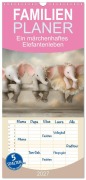 Cover-Bild zum Titel 'Familienplaner 2027 - Ein märchenhaftes Elefantenleben mit 5 Spalten (Wandkalender, 21 x 45 cm) CALVENDO' von 'Anne Seltmann'