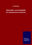 Cover-Bild zum Titel 'Alexander von Humboldt' von 'H. Klencke'