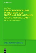 Sprachforschung in der Zeit des Nationalsozialismus - Utz Maas