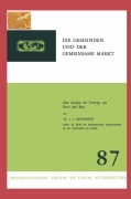 Cover-Bild zum Titel 'Die Gemeinden und der Gemeinsame Markt' von 'Laurens Jan Brinkhorst'