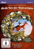 Cover-Bild zum Titel 'Als die Tiere den Wald verließen' von 'Colin Dann, Valerie Georgeson, Steve Walker, Detlev Kühne'