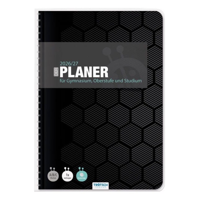 TRÖTSCH - Gymnasialplaner Dark 26/27 - 