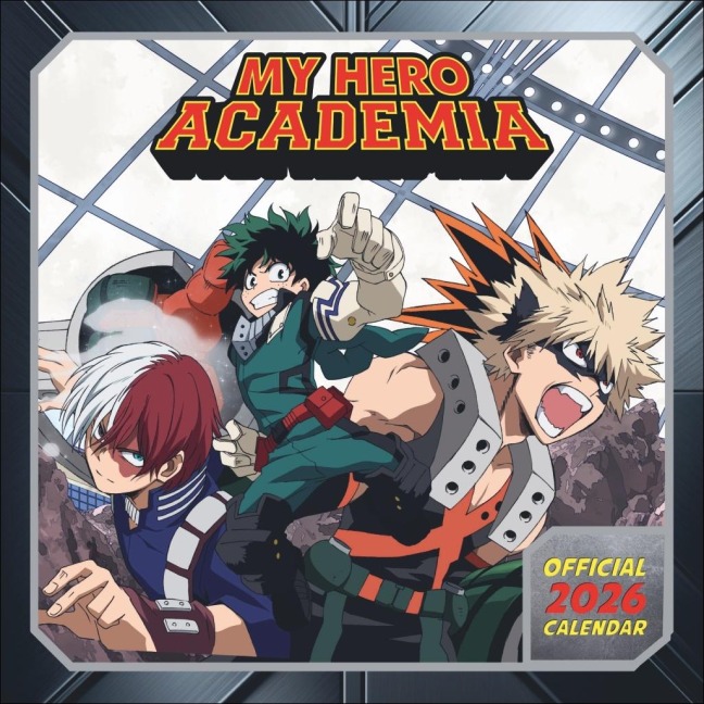 My Hero Academia Broschurkalender 2026 - 