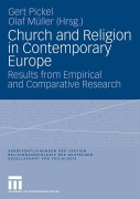Cover-Bild zum Titel 'Church and Religion in Contemporary Europe' von ''