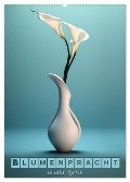Blumenpracht in edlen Vasen (Wandkalender 2025 DIN A2 hoch), CALVENDO Monatskalender - Liselotte Brunner-Klaus