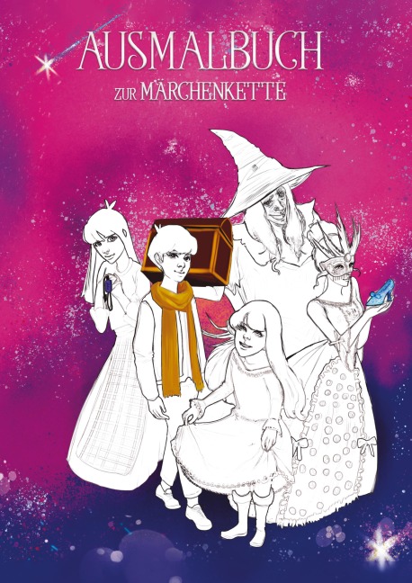 XXL MALBUCH zur Märchenkette - Thora Rademaekers