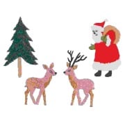 Cover-Bild zum Titel 'Stick & Stitch Packung, Weihnachtswald' von ''