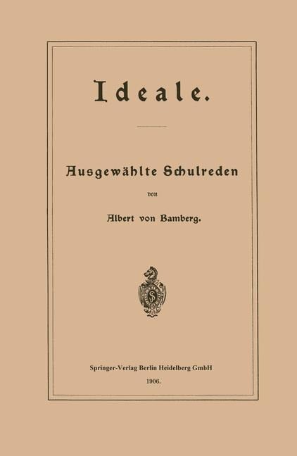 Ideale - Albert Von Bamberg