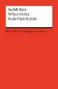 Cover-Bild zum Titel 'When Hitler Stole Pink Rabbit' von 'Judith Kerr'