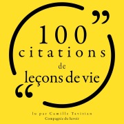 Cover-Bild zum Titel '100 citations de leçons de vie' von 'Various'