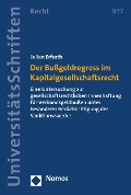 Cover-Bild zum Titel 'Der Bußgeldregress im Kapitalgesellschaftsrecht' von 'Julian Erfurth'
