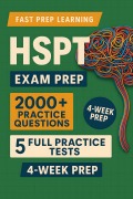 Cover-Bild zum Titel 'HSPT Study Guide' von 'Fast Prep Learning'