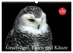Cover-Bild zum Titel 'Greifvögel, Eulen und Käuze (Wandkalender 2026 DIN A3 quer), CALVENDO Monatskalender' von 'Arno Klatt'