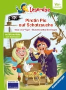 Cover-Bild zum Titel 'Leserabe Vor-Lesestufe - Piratin Pia auf Schatzsuche' von 'Maja von Vogel'