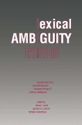 Cover-Bild zum Titel 'Lexical Ambiguity Resolution' von ''