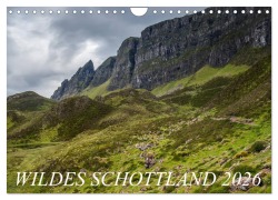 Wildes Schottland 2026 (Wandkalender 2026 DIN A4 quer), CALVENDO Monatskalender - Katja Jentschura