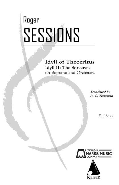 Idyll of Theocritus - Roger Sessions