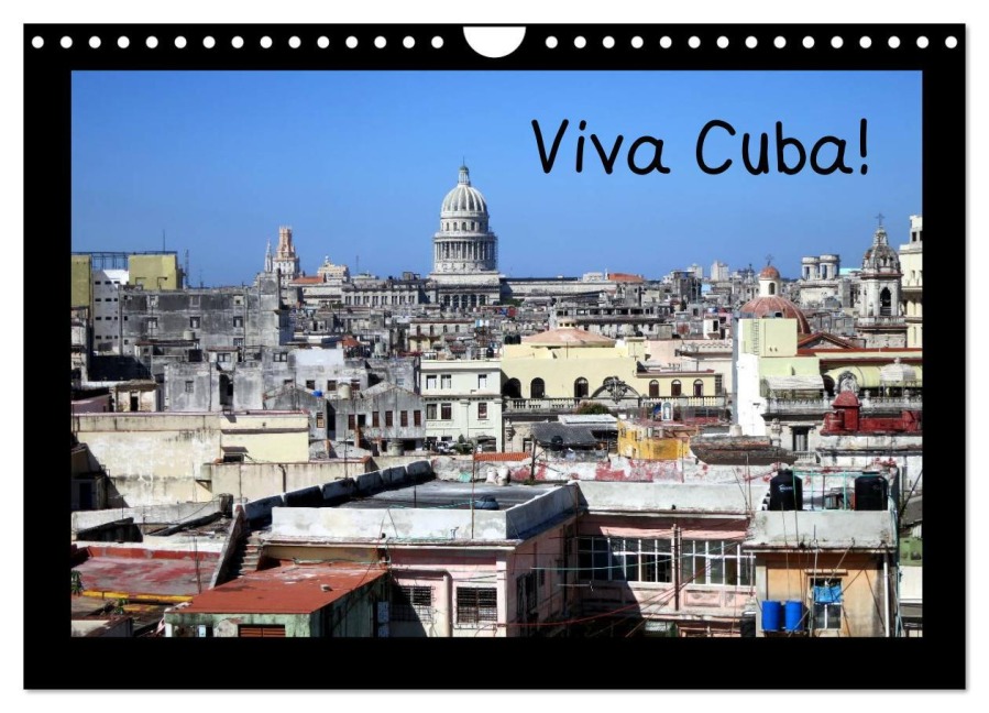 Viva Cuba! (Wandkalender 2026 DIN A4 quer), CALVENDO Monatskalender - Heidrun Kiegel