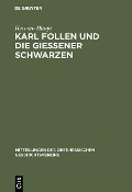 Cover-Bild zum Titel 'Karl Follen und die Gießener Schwarzen' von 'Herman Haupt'