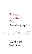 Cover-Bild zum Titel 'Werke 10. Autobiographie' von 'Thomas Bernhard'