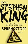 Cover-Bild zum Titel 'Sprengstoff' von 'Stephen King'