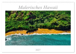 Cover-Bild zum Titel 'Malerisches Hawaii (Wandkalender 2027 DIN A2 quer), CALVENDO Monatskalender' von 'Thomas Döring'