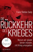 Cover-Bild zum Titel 'Die Rückkehr des Krieges' von 'Franz-Stefan Gady'