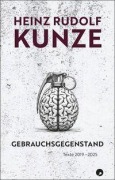 Cover-Bild zum Titel 'Gebrauchsgegenstand' von 'Heinz Rudolf Kunze'