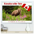 Kanadas Wilde Tiere (hochwertiger Premium Wandkalender 2024 DIN A2 quer), Kunstdruck in Hochglanz - Roland Brack