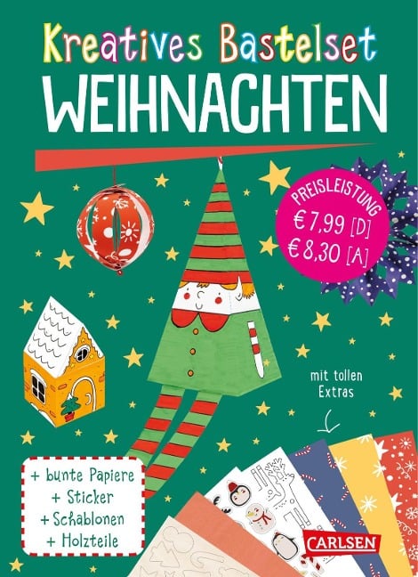 Bastelset für Kinder: Kreatives Bastelset: Weihnachten - Eve Robertson